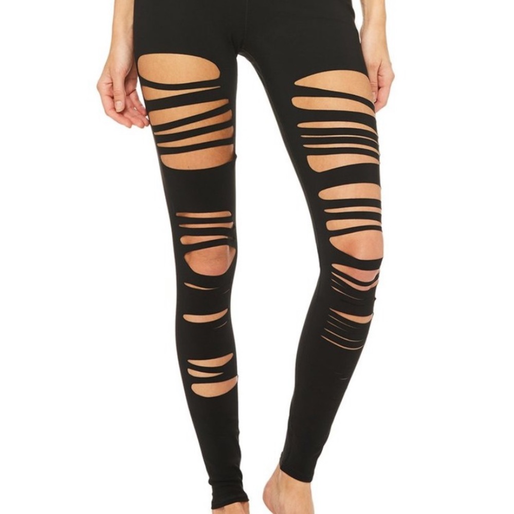 ALO Yoga extreme ripped leggings